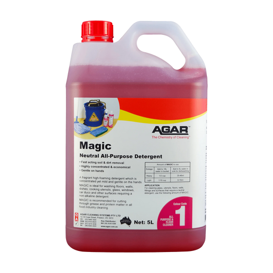 Agar Magic Neutral All-Purpose Detergent container on a white background