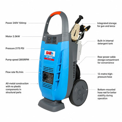 BAR KT1800 Pressure Washer