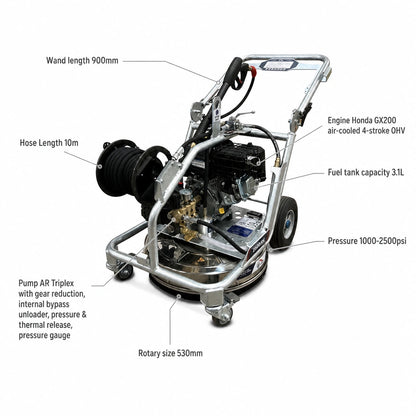 CCS Dual Pressure Washer Petrol 2500psi
