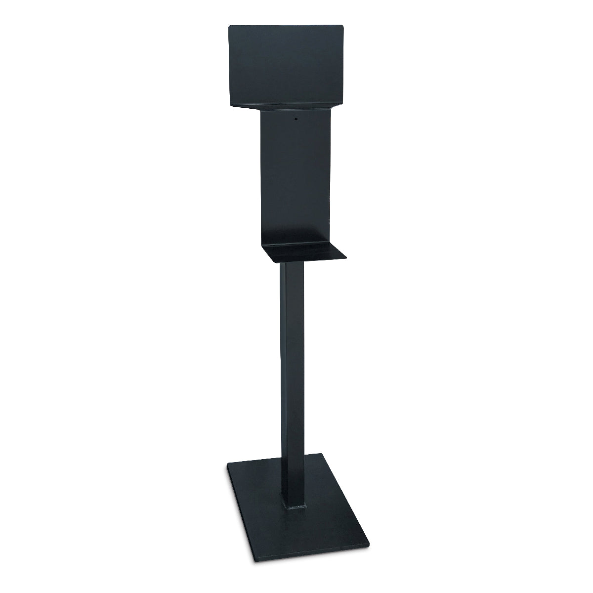 CCS Hand Sanitiser Stand with Drip Tray Black Stand