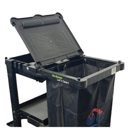 CCS Janitor Cart Frame with Lid