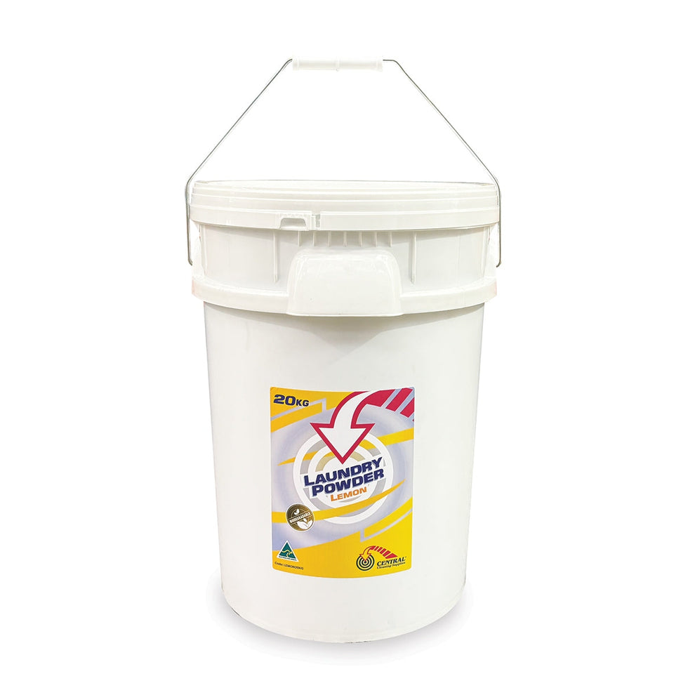 Lemon Laundry Powder 20kg | Central Cleaning Supplies