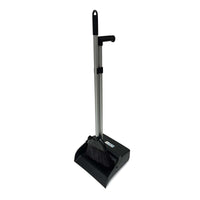 CCS Lobby Dust Pan with Broom Black