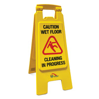 CCS Safety Sign A-Frame Caution Wet Floor and Cleaning in Progress