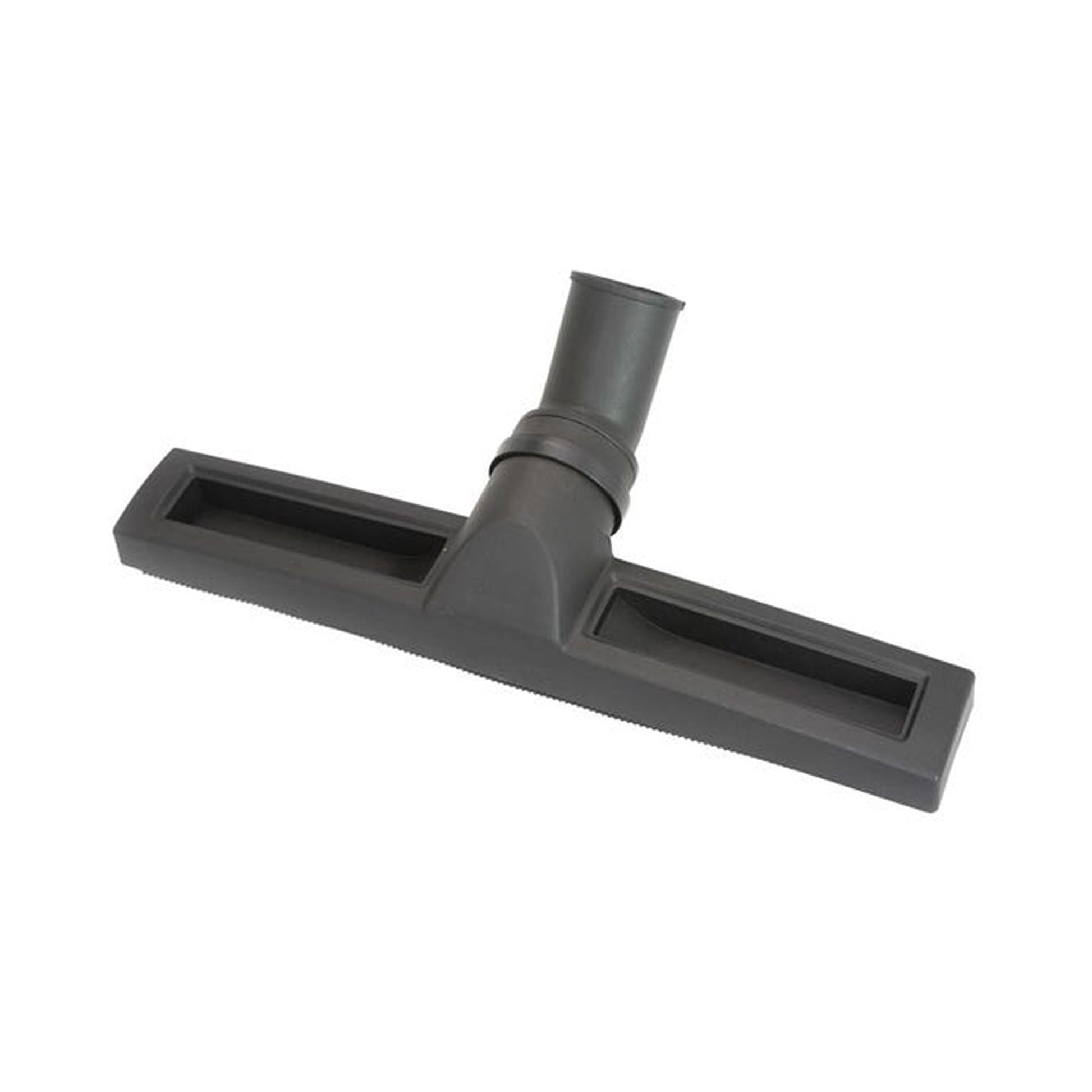 Gray vacuum cleaner floor tool on a white background