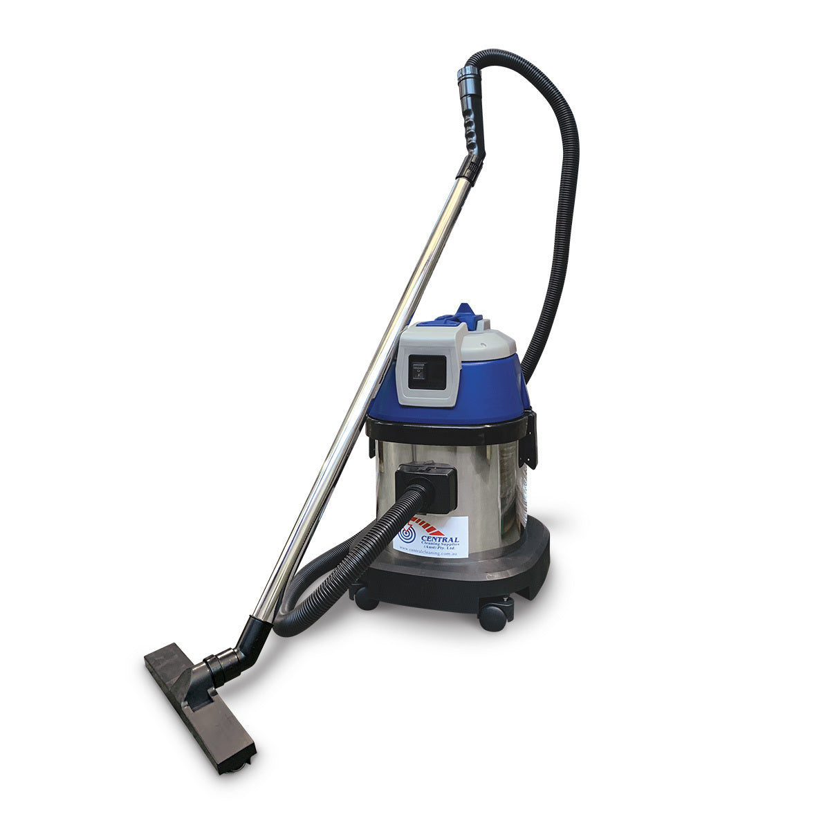 CCS Wet & Dry Vacuum Cleaner 15L with blue and silver design on a white background
