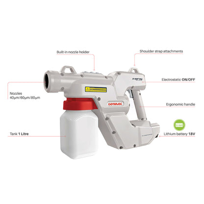 Comac Electrostatic E-Spray Features