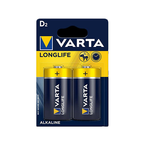 Varta D Size Batteries 2x Pack