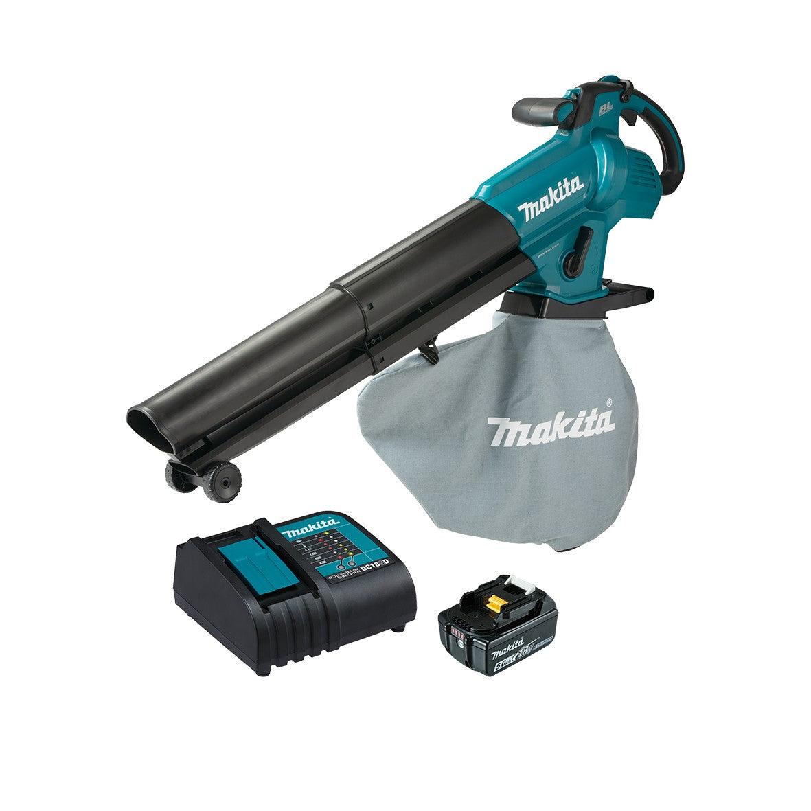 Makita Brushless Blower Vac 18V Kit DUB187T003