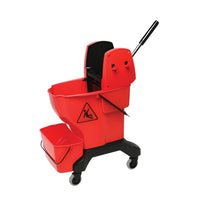 Edco Enduro Press Wringer Bucket Red