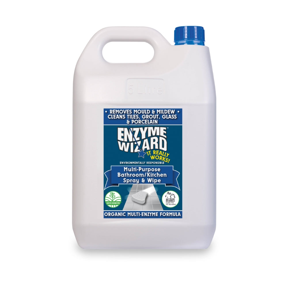 Enzyme Wizard multi-purpose cleaning product on a white background