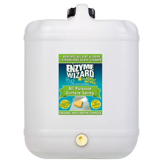 Enzyme Wizard all-purpose surface spray container on a white background