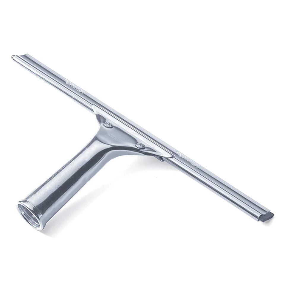 Chrome squeegee on a white background