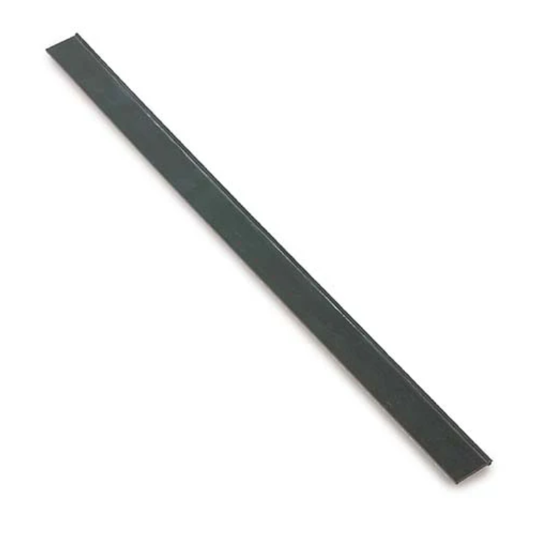 Black Squeegee Rubber Blade on a white background