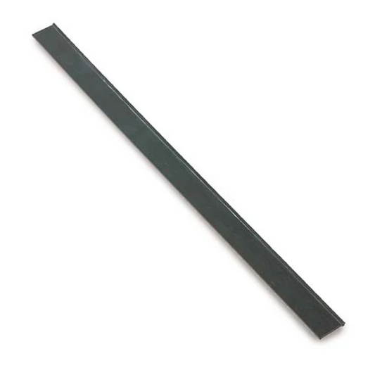 Black Squeegee Rubber Blade on a white background