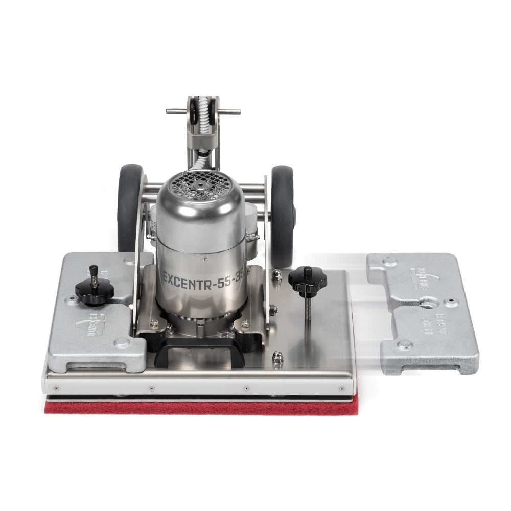 Excentr 55-35 Floor Scrubber Polisher base on a white background