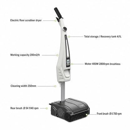 Floorwash F25 Floor Scrubber Dryer