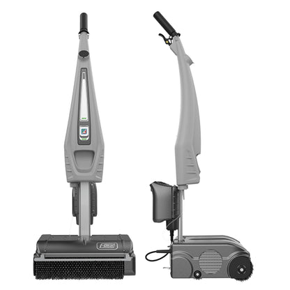 Two Floorwash FB35 Floor Scrubber cleaning machines on a white background