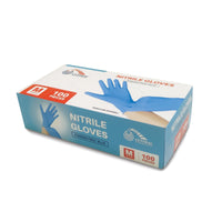 Gloves Nitrile Blue Size Medium