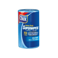 Chux Superwipes Heavy Duty Roll Blue 45m