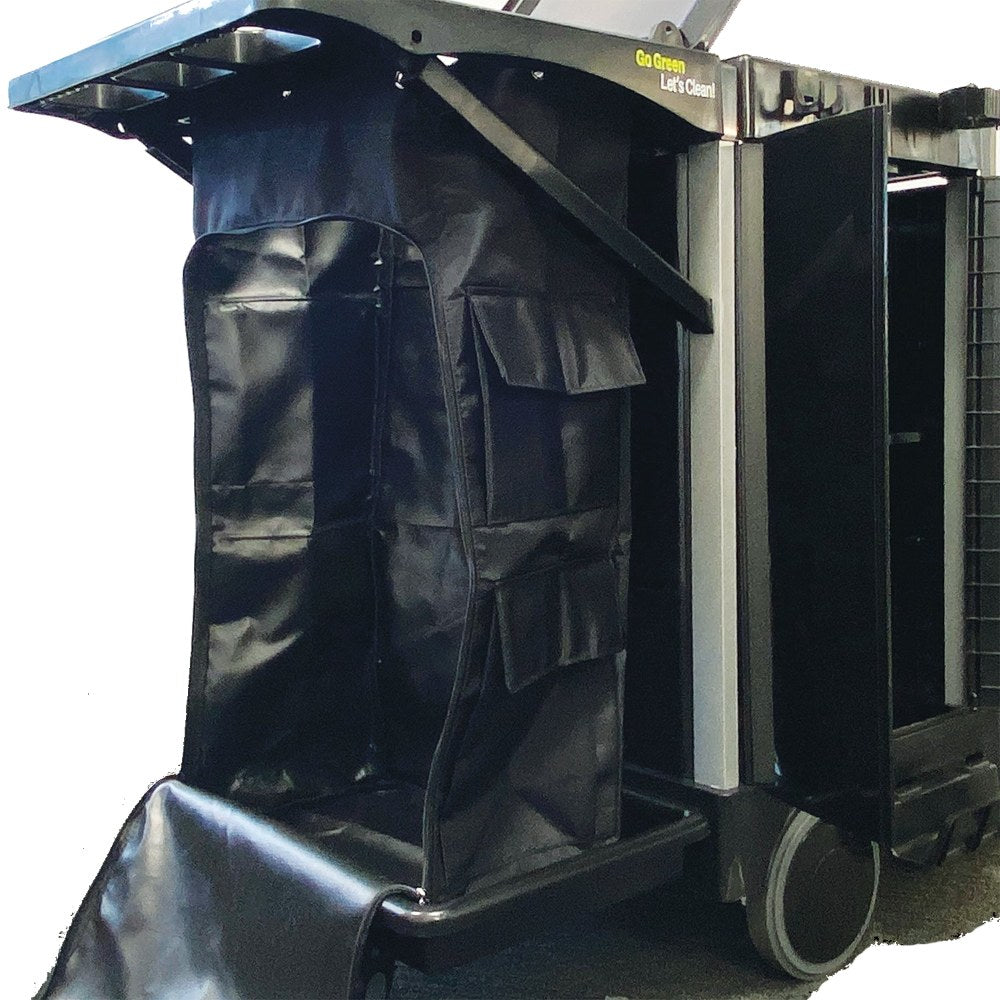 Janitor Cart Black Premium