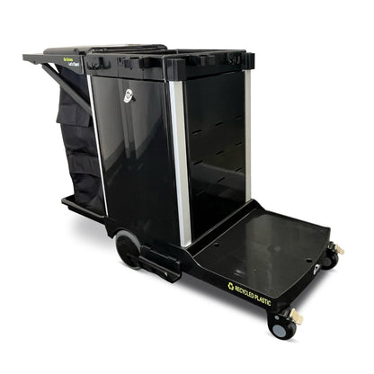 Janitor Cart Black Premium