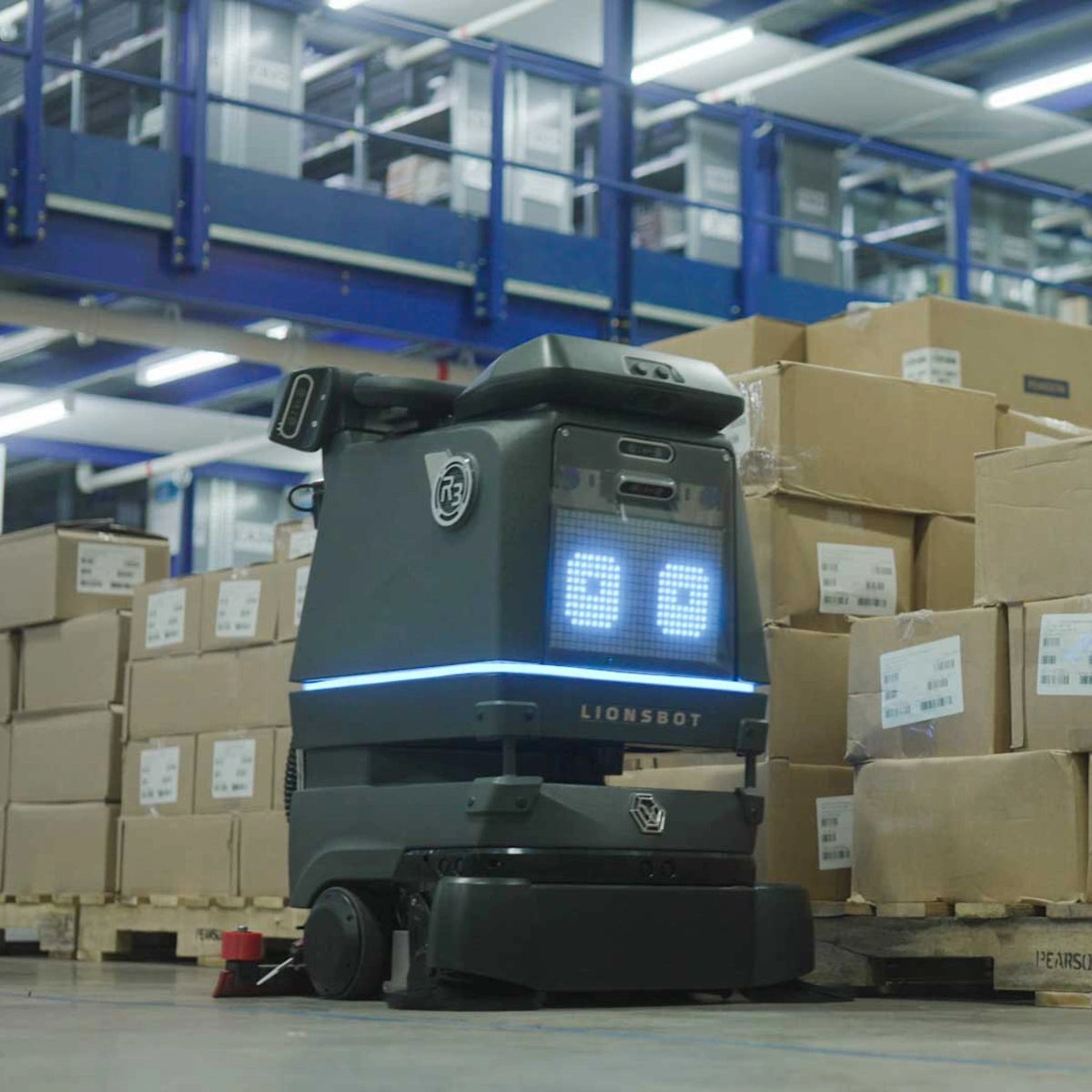 Lionsbot R3 Robotic Scrub Pro