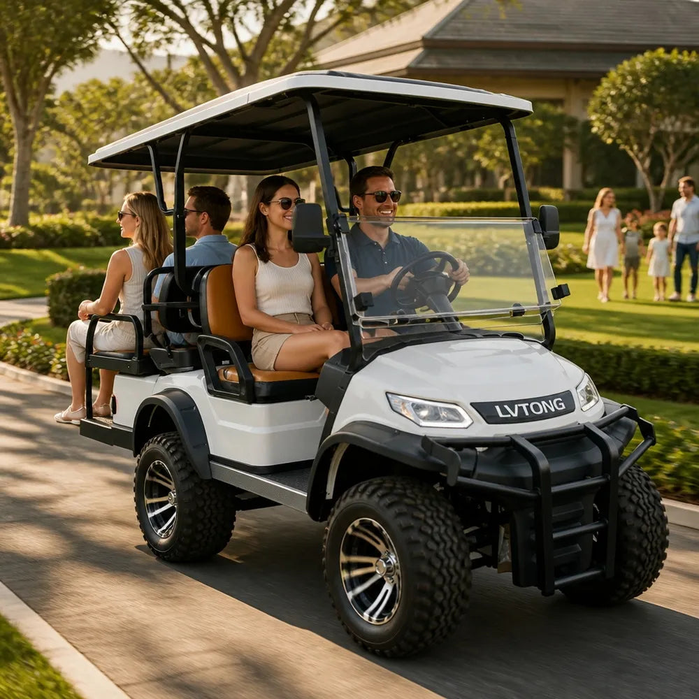 Lvtong Electric Performance 4 Seat Golf Buggy A827-2-2G