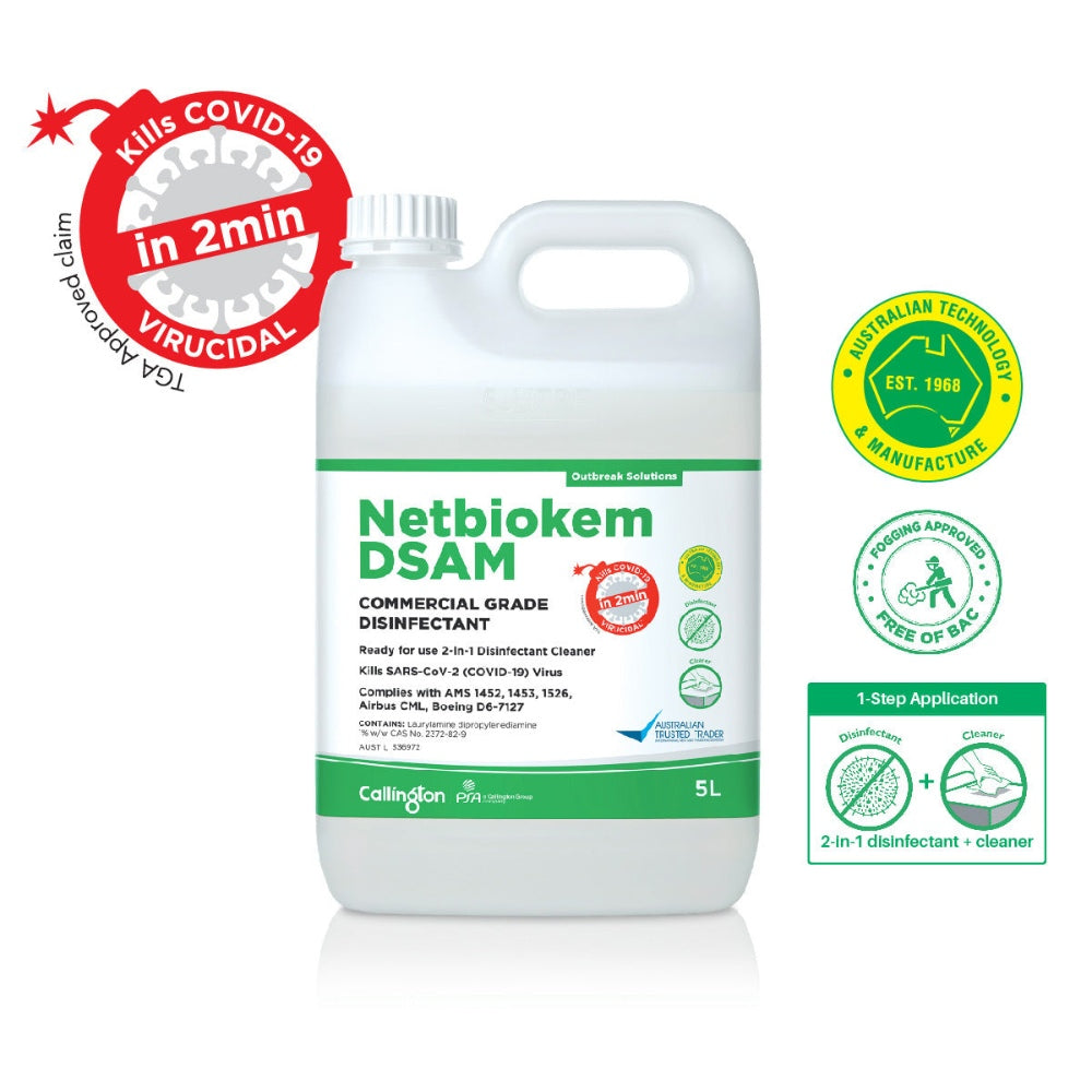 Netbiokem DSAM Disinfectant Cleaner 5L