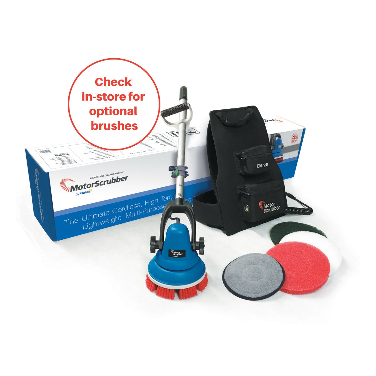 Oates Cordless MotorScrubber