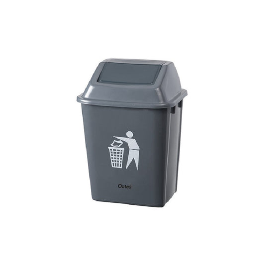 Oates Flip Top Bin 20L Grey
