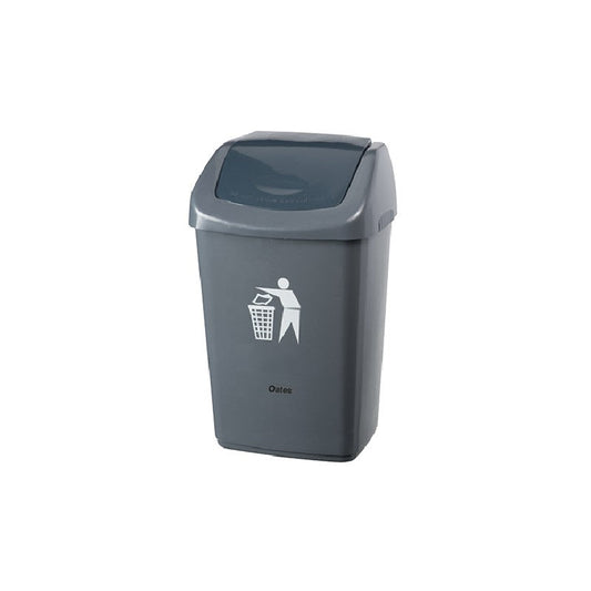Oates Flip Top Bin 40L Grey