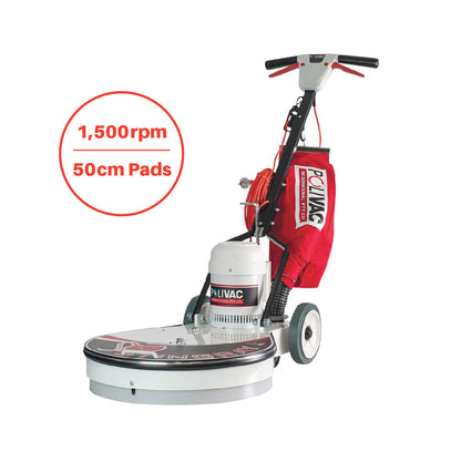 Polivac SL2000 Stingray 50cm Ultra-high Speed Suction Burnisher