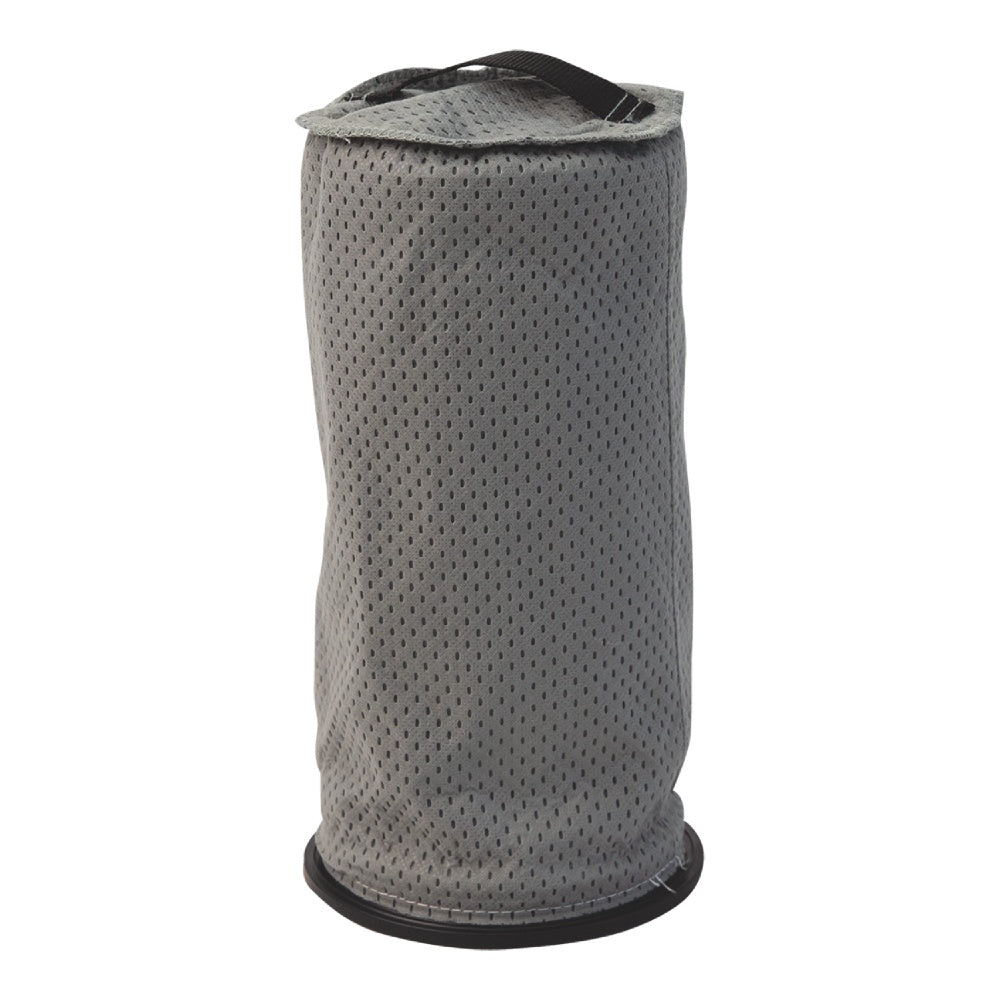 Gray Pullman air filter on a white background