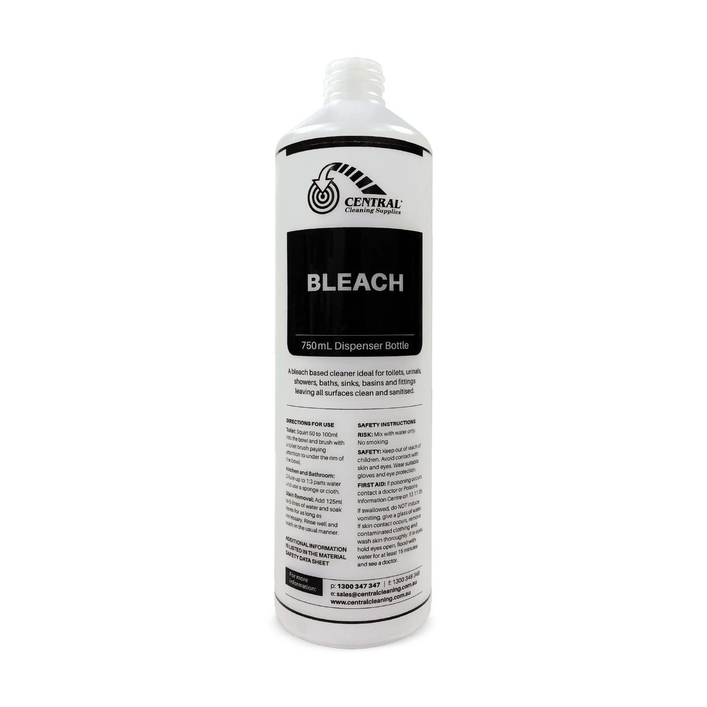 CCS Bleach Squeeze Bottle 750ml