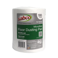Sabco Microfibre Floor Dusting Pad 100x pack