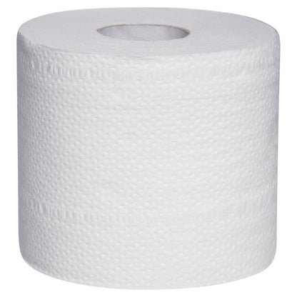 Scott white paper toilet roll on a white background
