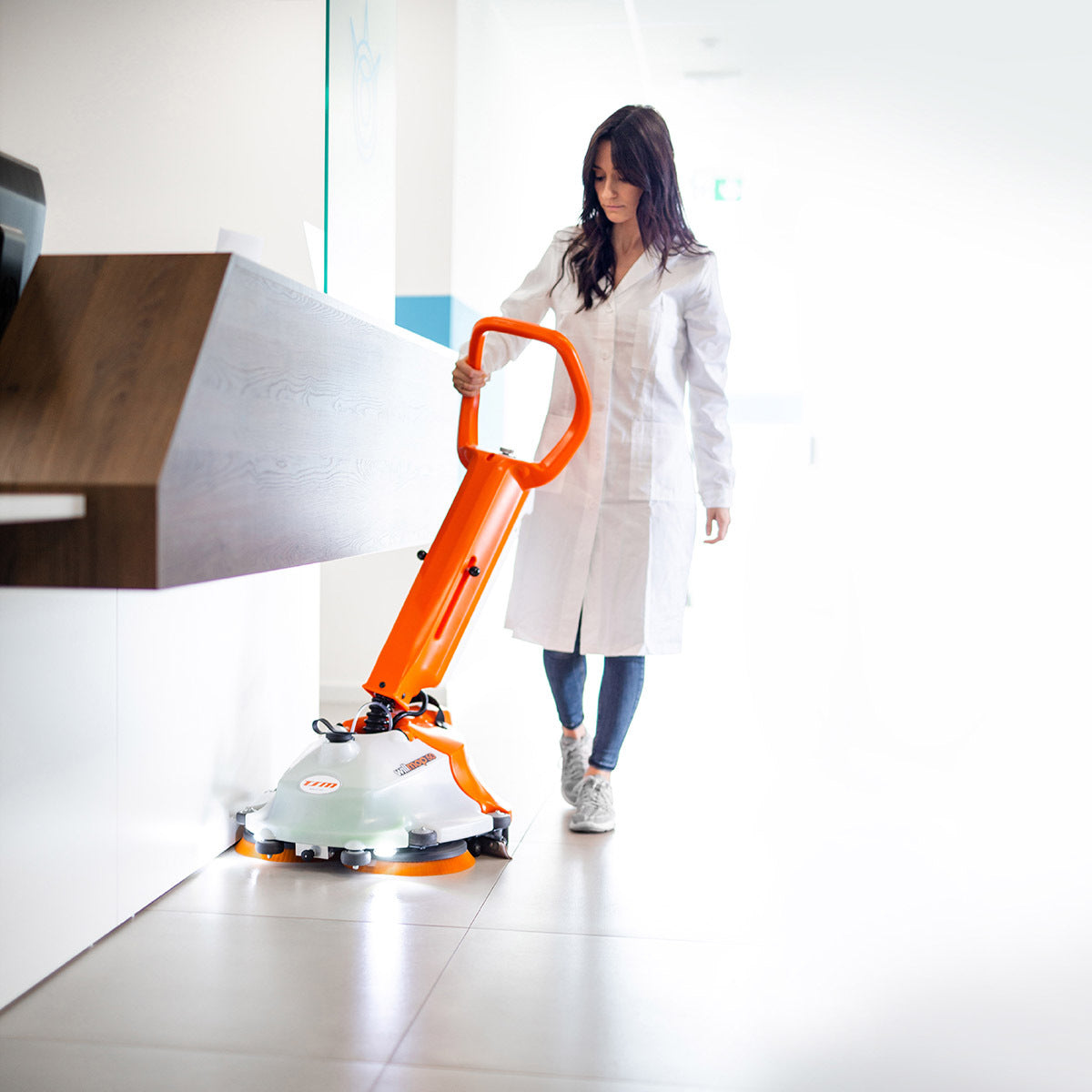 TSM Willmop 50 Vertical Scrubber Dryer