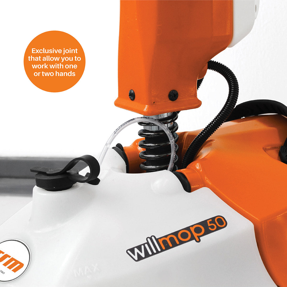 TSM Willmop 50 Vertical Scrubber Dryer