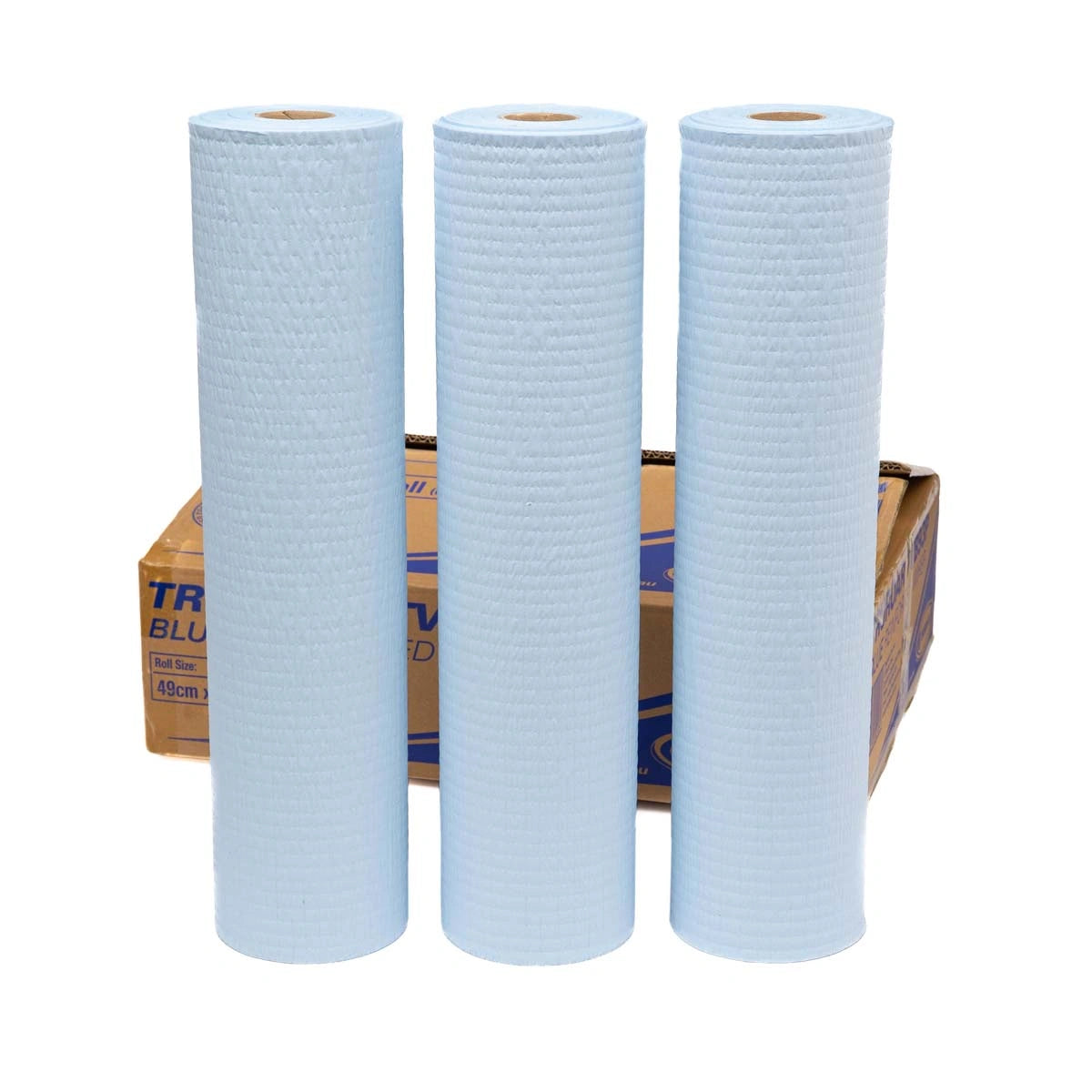 Truroar Scrim Wipes Reinforced Blue