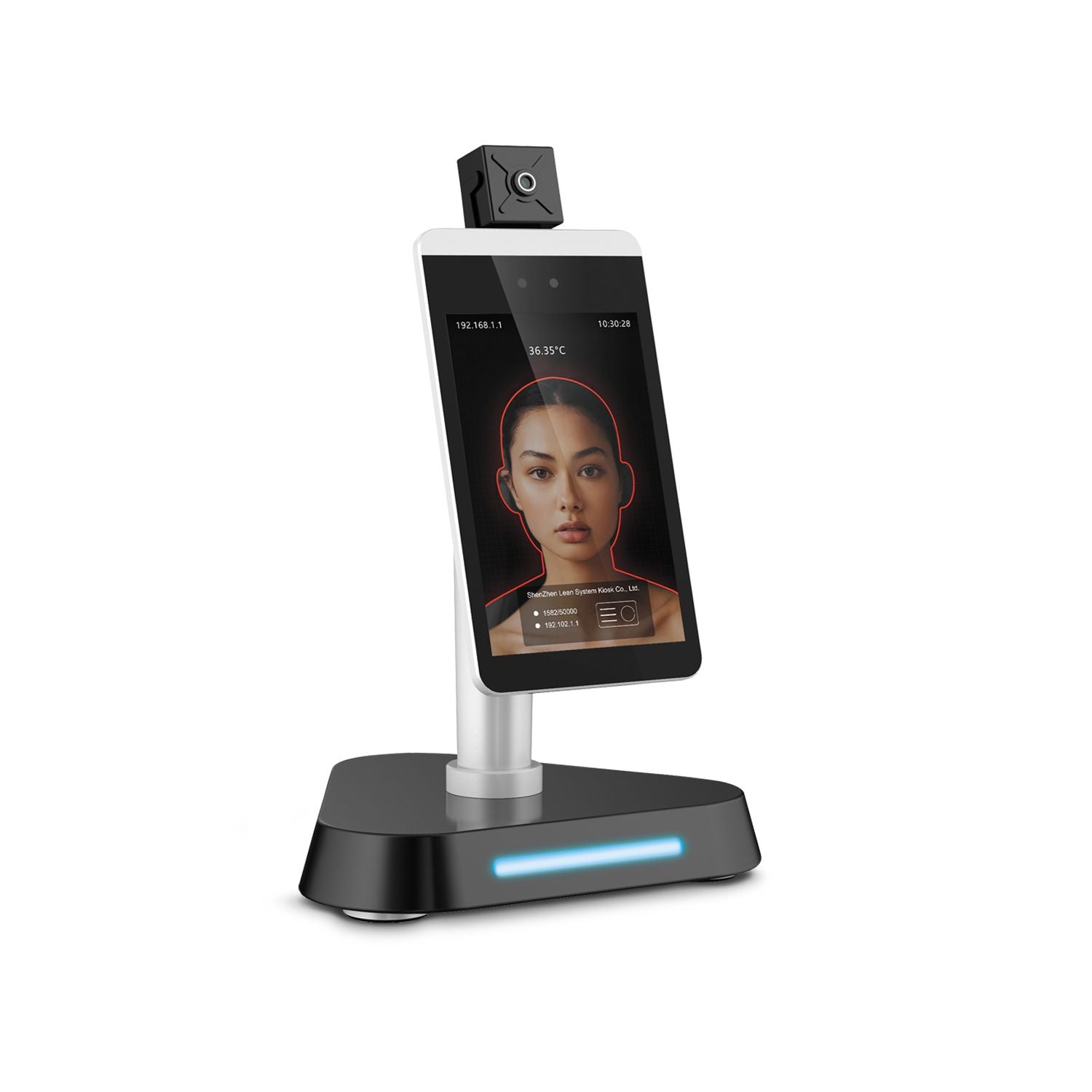 Multi-Purpose Temperature and Face Recognition Station Desktop