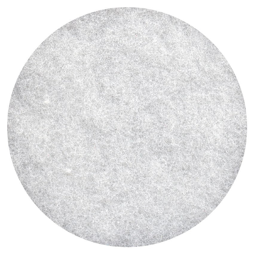 Glomesh Floor Pad White 400mm