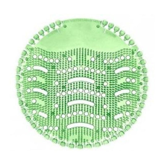 Green Wave 1.0 Urinal Mat with a textured surface on a white background