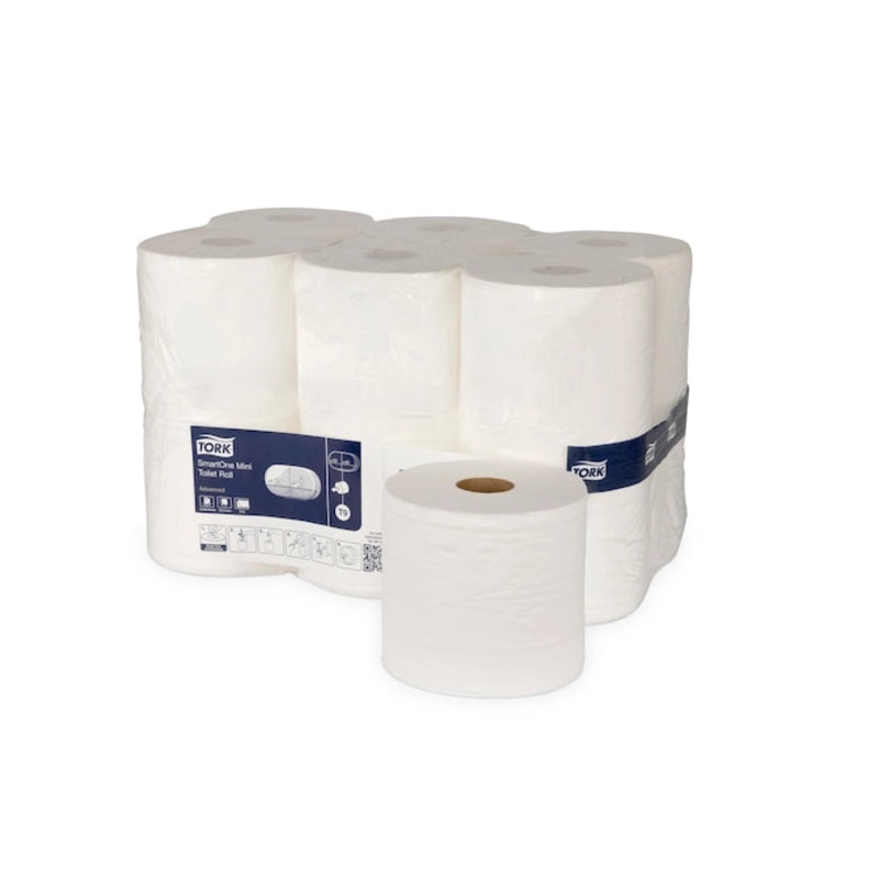 Tork SmartOne Mini Toilet Roll 2ply Advanced T9 12x Pack
