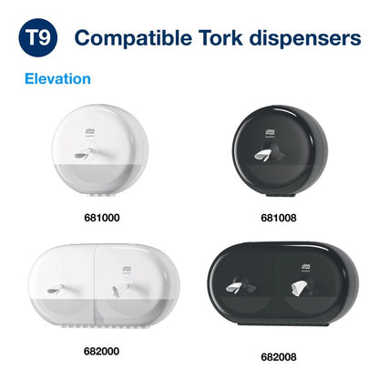 Tork SmartOne Mini Toilet Roll 2ply Advanced T9 12x Pack
