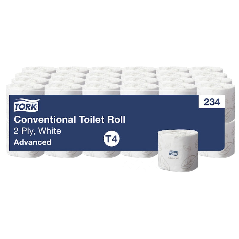 Tork Soft Conventional Toilet Roll 2Ply 48x Pack