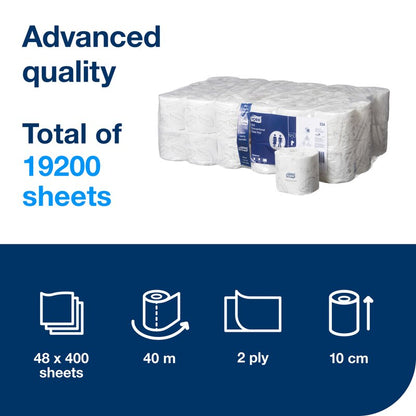 Tork Soft Conventional Toilet Roll 2Ply 48x Pack