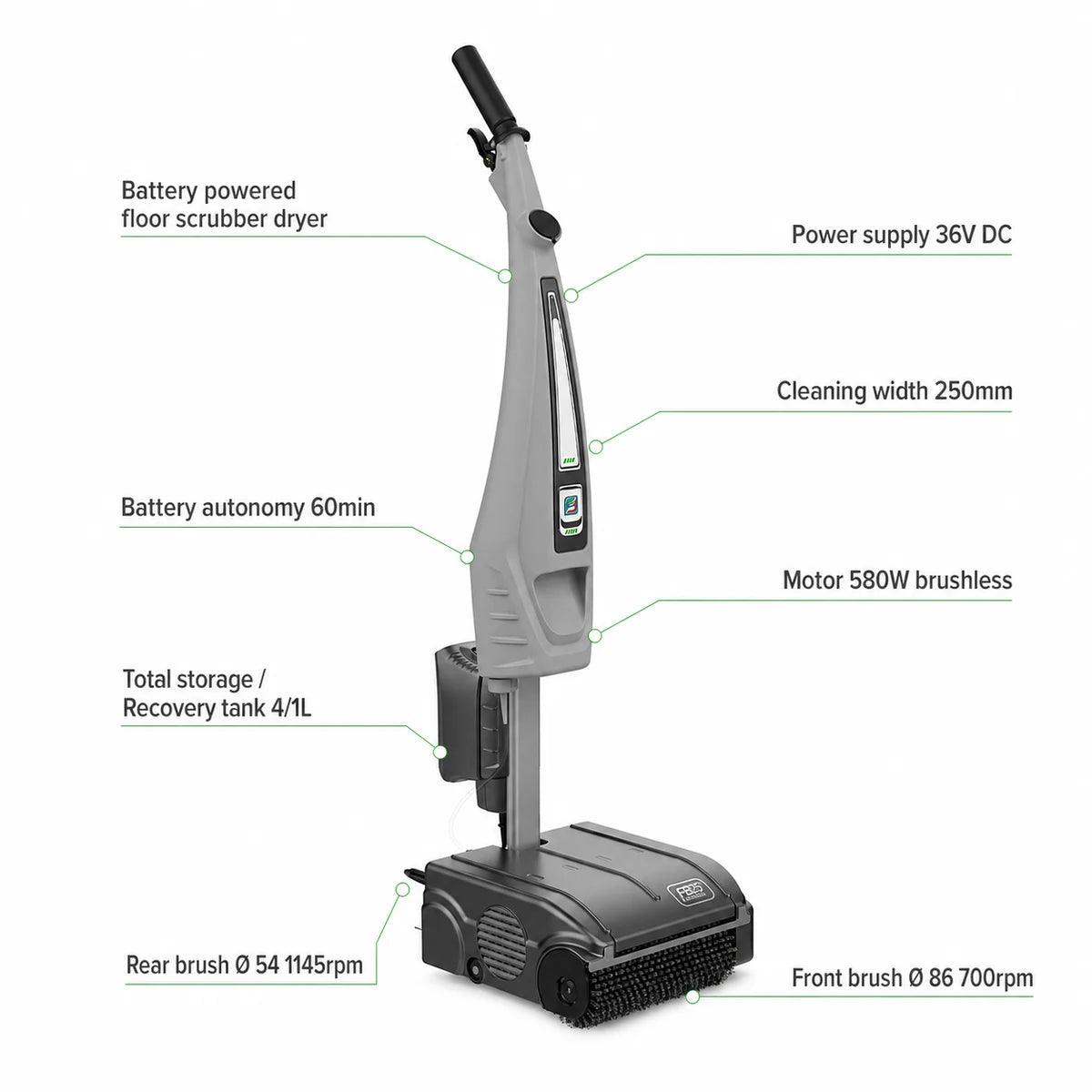 Floorwash FB25 Floor Scrubber Dryer