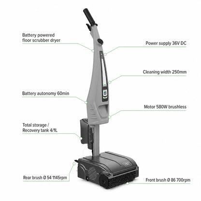 Floorwash FB25 Floor Scrubber Dryer