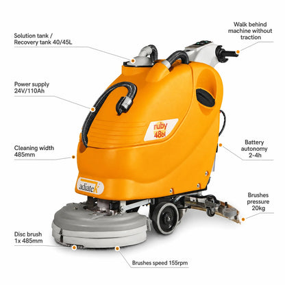 Adiatek Ruby 48BL Auto Scrubber